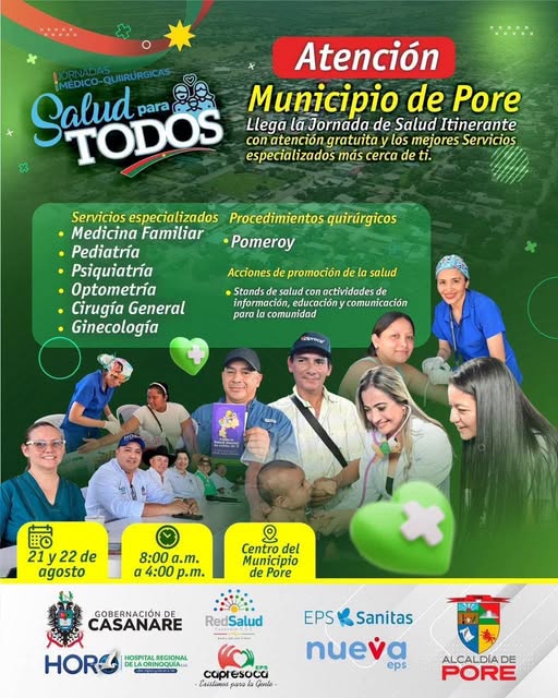 Jornad Médico Quirúrgica en Pore 