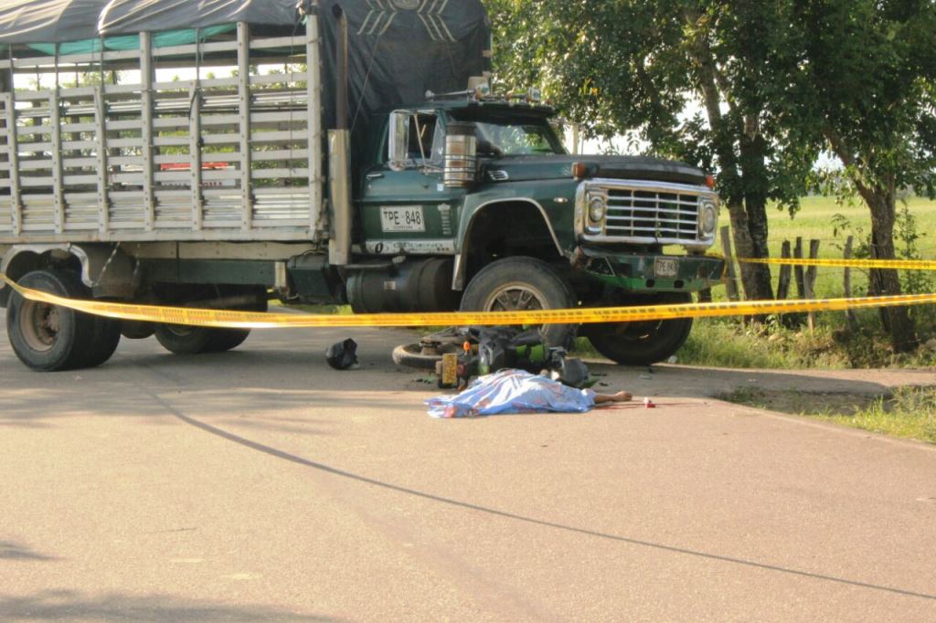 Muere motociclista en accidente de tránsito en la vía Pore - Trinidad