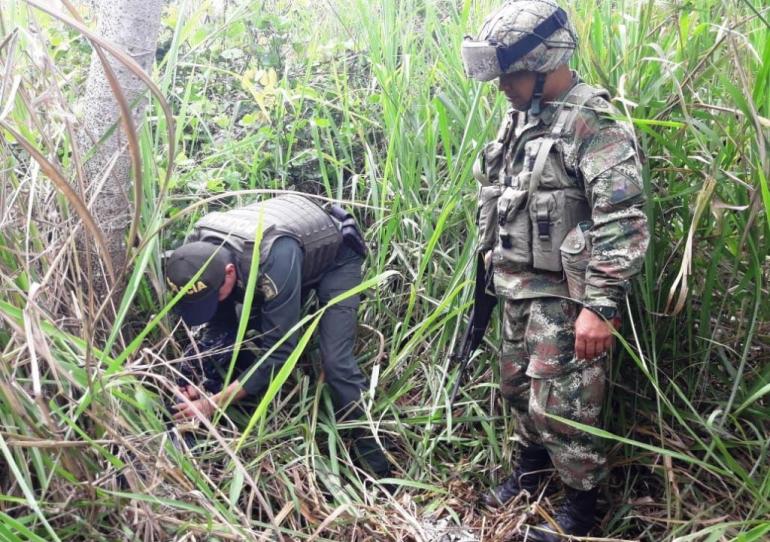 Ejército Nacional halló depósito ilegal con material de guerra en Hato Corozal