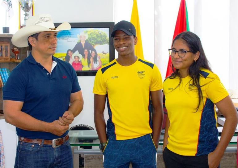 Atleta casanareño Giancarlo Mosquera deja en alto el nombre de Colombia