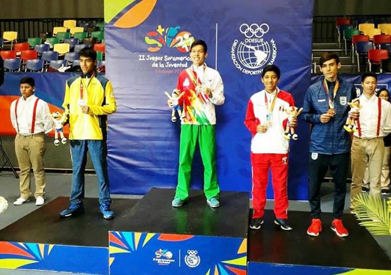 Paz de Ariporo celebra la medalla de sub Campeón Panamericano de Taekwondo