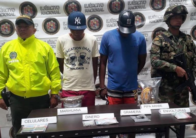 Ejército capturó a tres sujetos en Arauca sindicados por homicidio agravado y tráfico de estupefacientes
