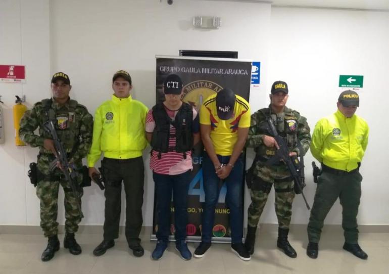 En operaciones conjuntas entre Fuerzas Militares y de Policía fueron capturadas diez personas en Arauca