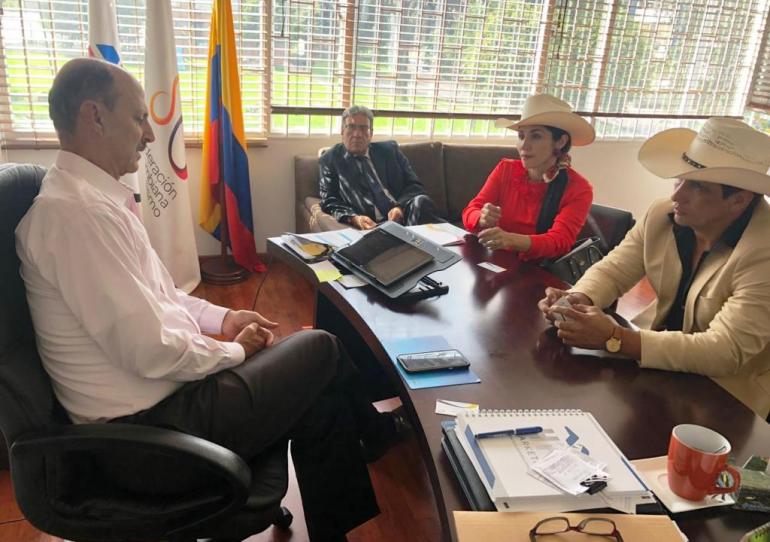 Ante la Federación Colombiana de Ciclismo Gobernador pidió que la “Vuelta a Colombia 2019” inicie en Casanare