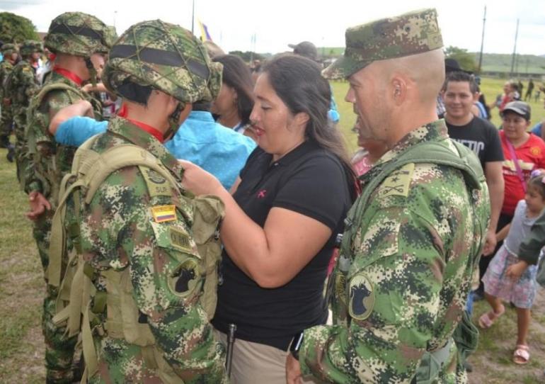 En Yopal y Tauramena juraron a la bandera 285 soldados del Ejército Nacional 