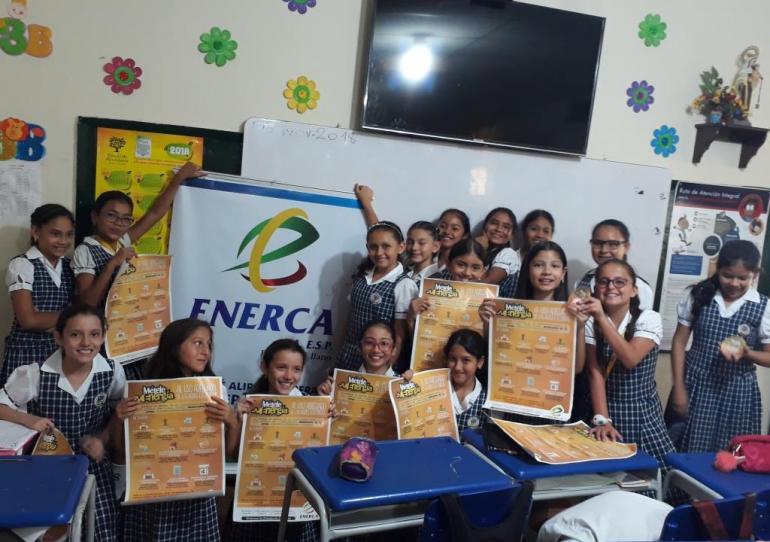 Semilleros de buena energía es la  campaña de responsabilidad social empresarial de Enerca