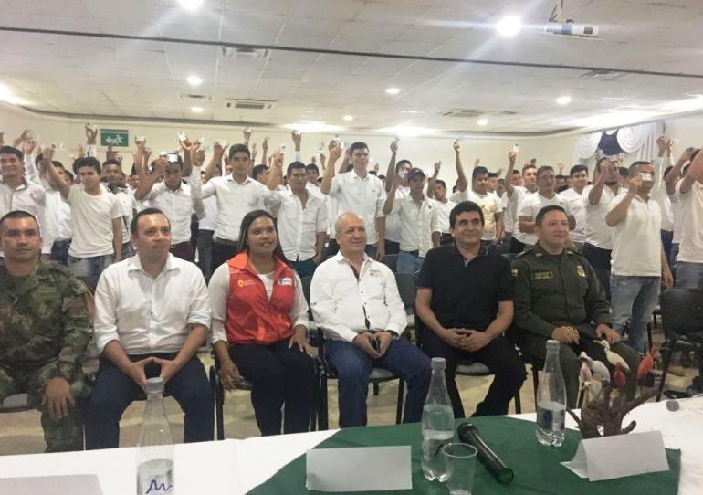 Entregadas 200 libretas militares a víctimas del conflicto armado en Casanare