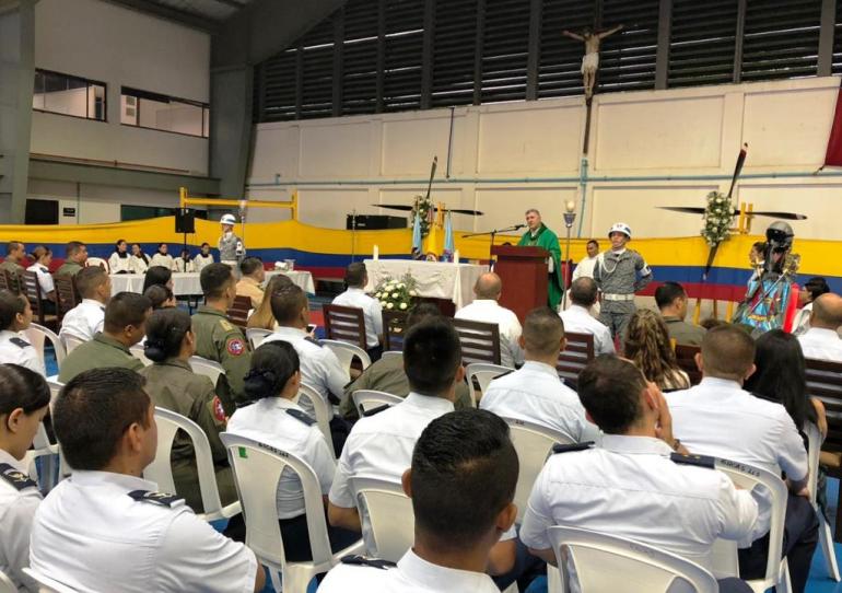 Grupo Aéreo del Casanare celebró los 99 años de la Fuerza Aérea 