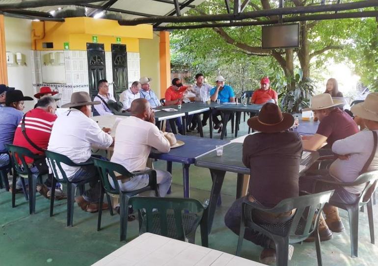 En Paz de Ariporo se dan los primeros pasos para la construcción del Complejo Ganadero de la zona norte de Casanare