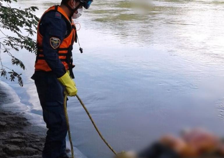 Organismos de socorro rescataron cuerpo sin vida en aguas del rio Pauto