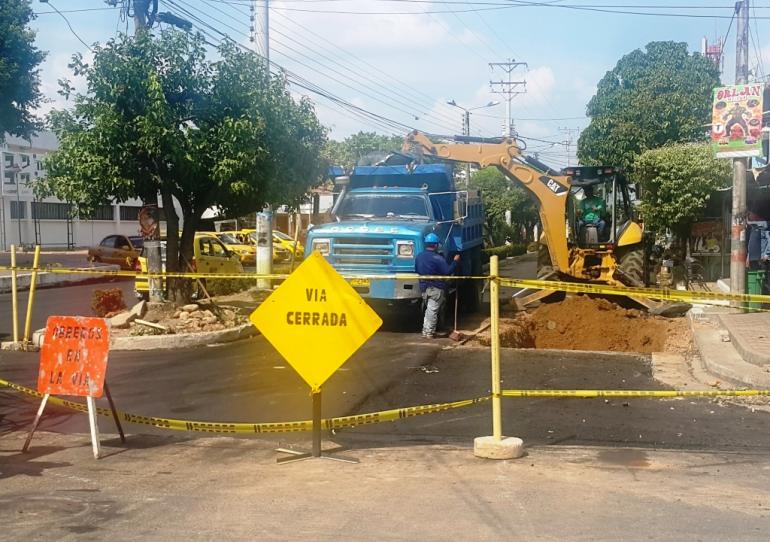 En un 40% avanzan los trabajos de mantenimiento de la malla vial urbana en Paz de Ariporo