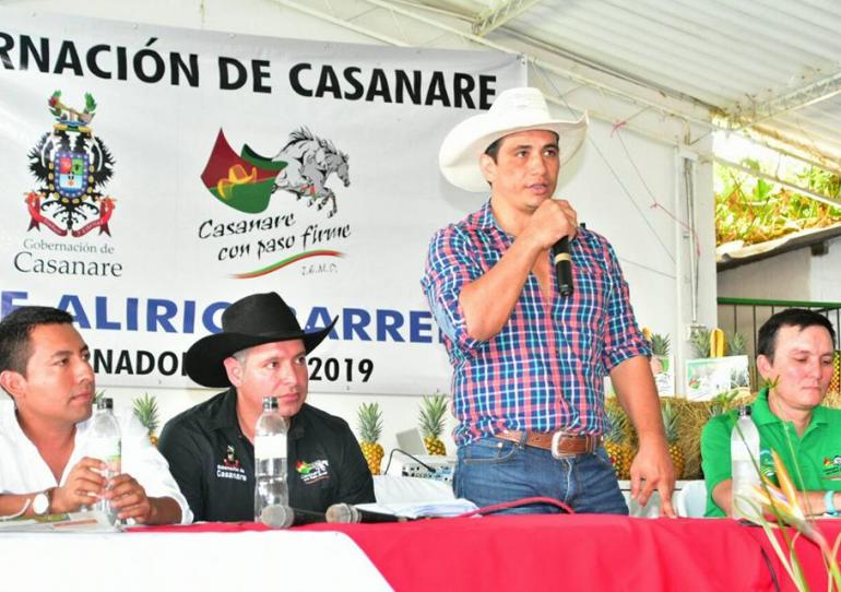 Gobernación socializó proyecto de 150 hectáreas de piña que se pretenden cultivar en nueve municipios del Departamento 