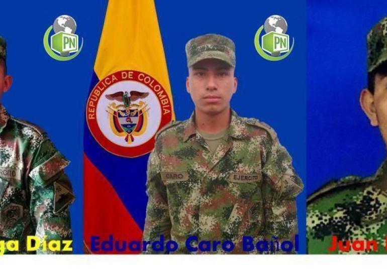 Tres soldados que se encontraban de permiso, vistiendo prendas de civil y sin armamento fueron secuestrados en Arauca