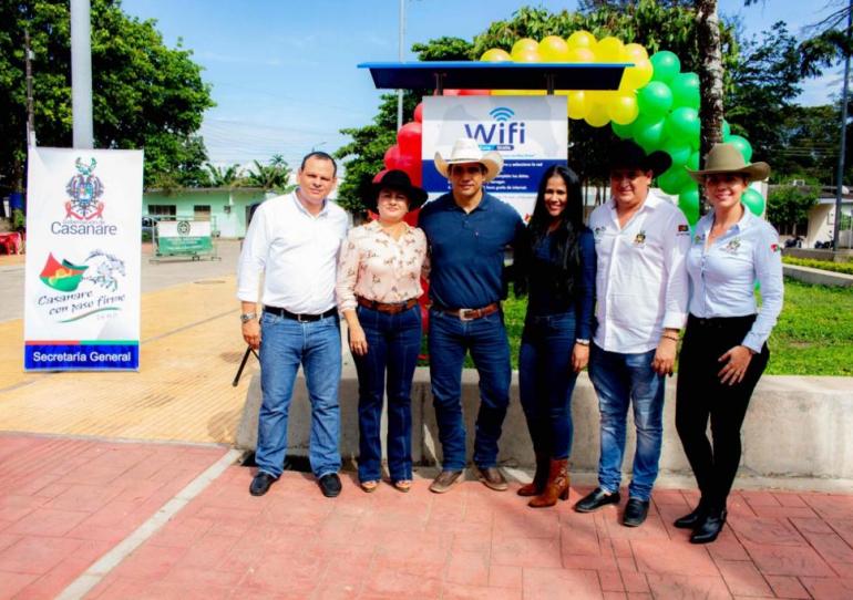 Gobernación ejecuta proyecto de implementación de 50 puntos WiFi en zonas públicas de todo el departamento