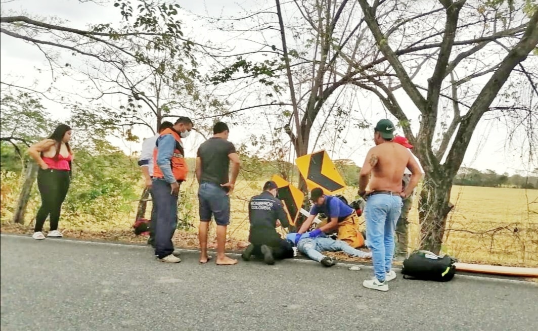accidente carlos huertas