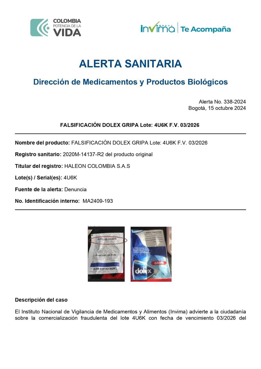 Alerta Sanitaria 1