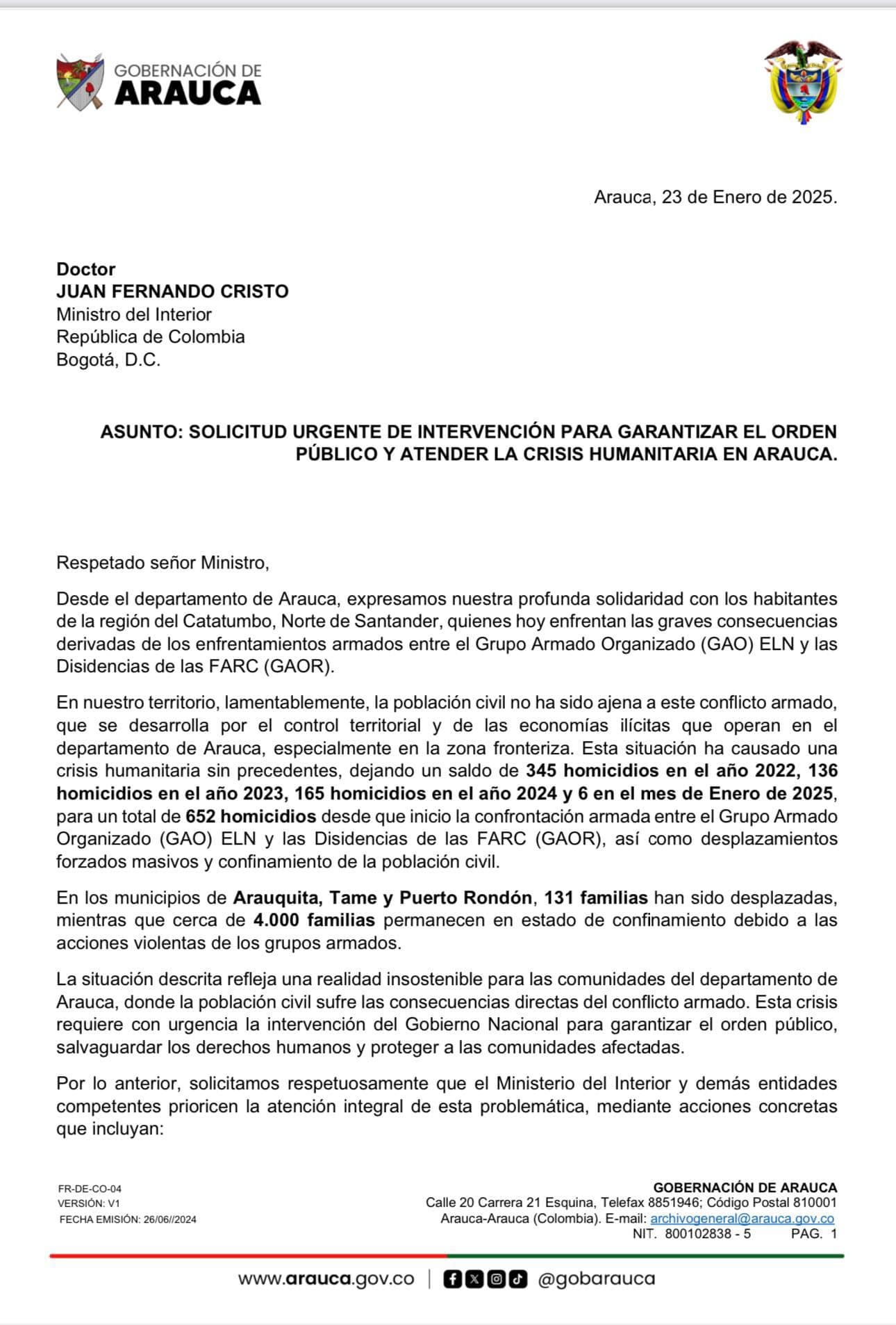 Comunicado 