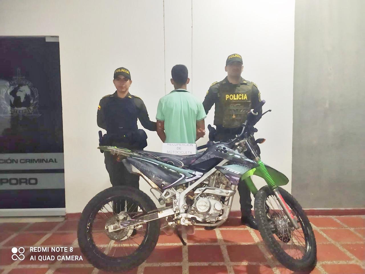Moto recuperada