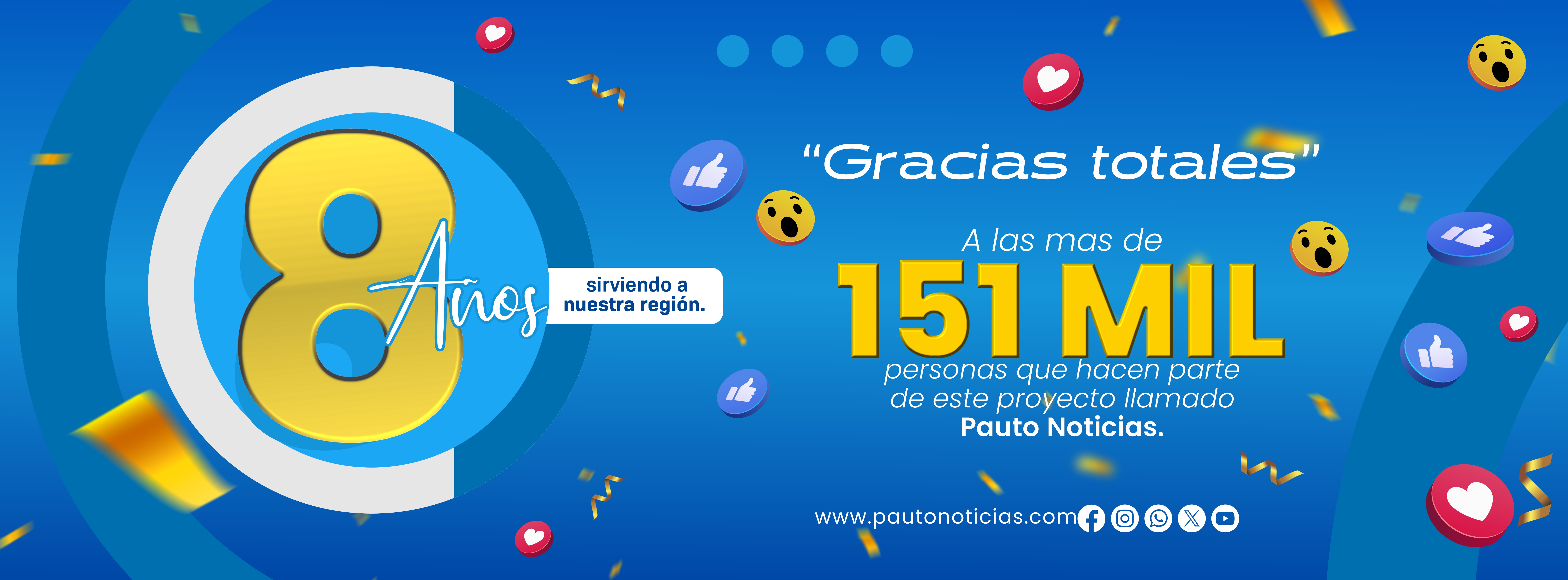 Pauto Noticias - 8 años