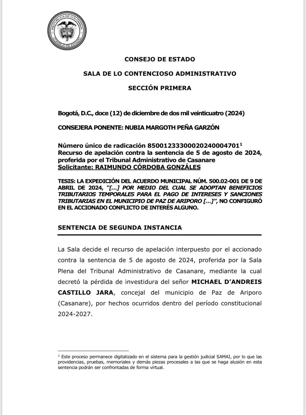 Fallo 1