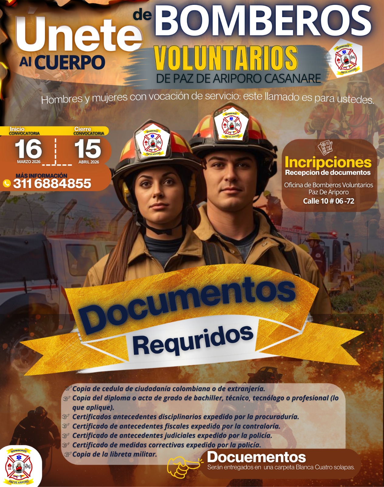 Bomberos Voluntarios de Paz de Ariporo