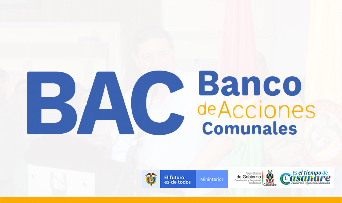 Abierta convocatoria para postularse al Banco de Acciones Comunales