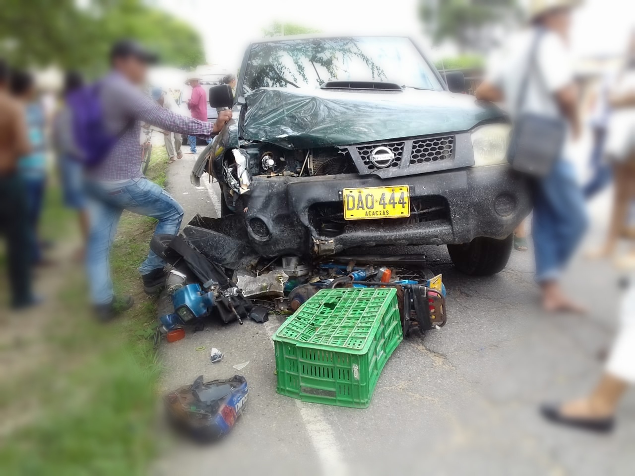 Accidente de tránsito sobre la Marginal de la Selva deja un motociclista muerto