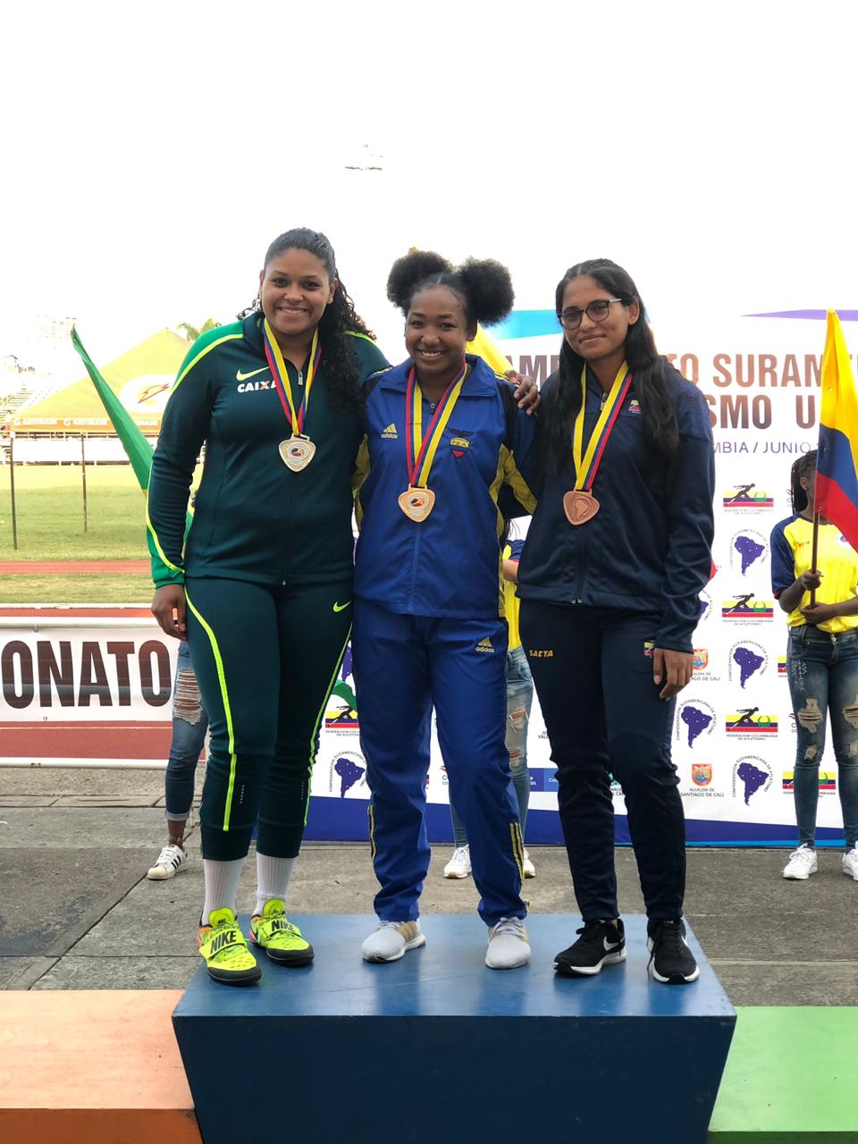 Atleta casanareña Brigidh Mayorga, ganó medalla de bronce en el Campeonato Suramericano U20