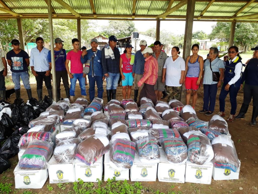 Más de 600 familias han recibido ayudas humanitarias por parte del gobierno departamental