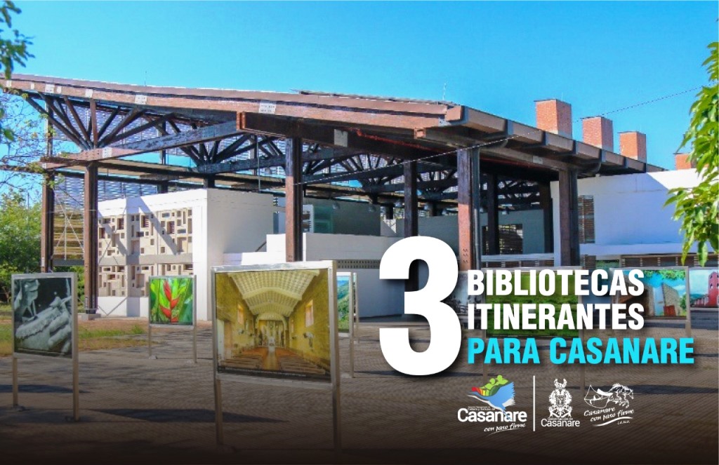 Casanare ganó tres Bibliotecas Itinerantes para el sector rural