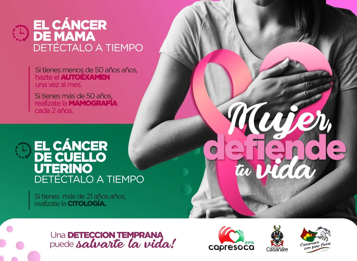 Capresoca le sigue apostando a la detección temprana del cáncer de cuello uterino