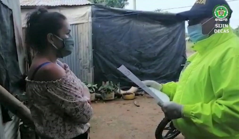 En Maní fue capturada una mujer dedicada al tráfico de estupefacientes