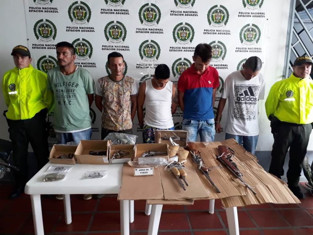 Desarticulado grupo de delincuencia común dedicados al tráfico de estupefacientes en Aguazul