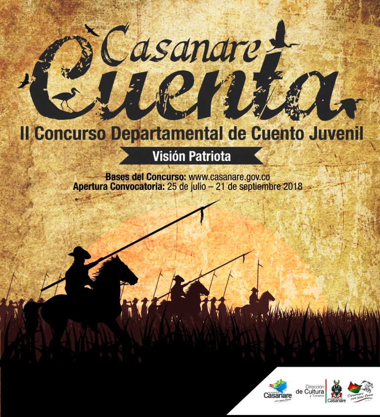 Segunda versión del concurso Departamental de Cuento Juvenil “Casanare Cuenta”