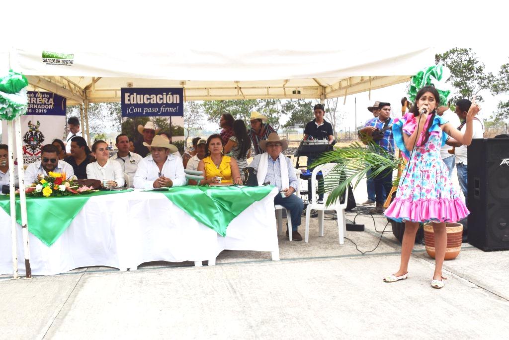 Gobierno departamental concluyó tres infraestructuras educativas que estaban inconclusas en Hato Corozal