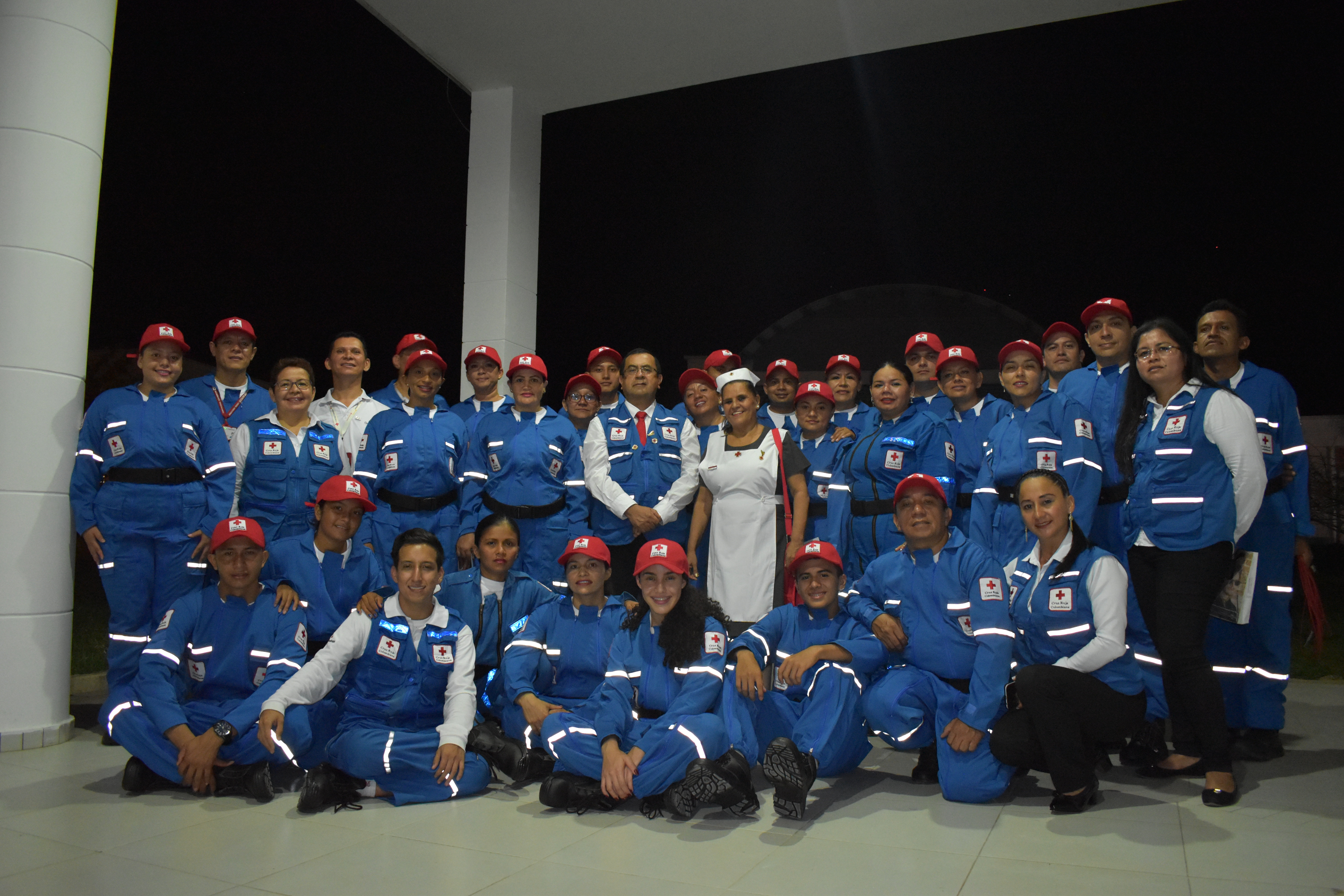 La Cruz Roja Colombiana Seccional Casanare consagró Dieciocho nuevos Voluntarios