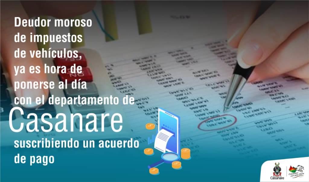 Dirección de Rentas del departamento de Casanare adelanta procesos coactivos a deudores de impuesto vehicular