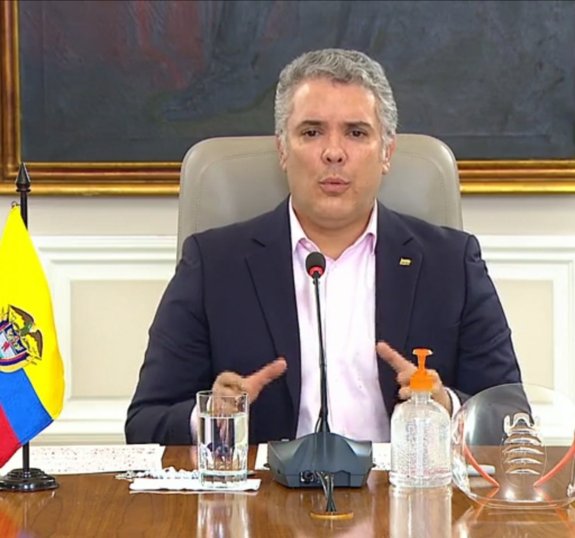 Presidente Iván Duque informó que cuarentena obligatoria irá hasta el 11 de mayo