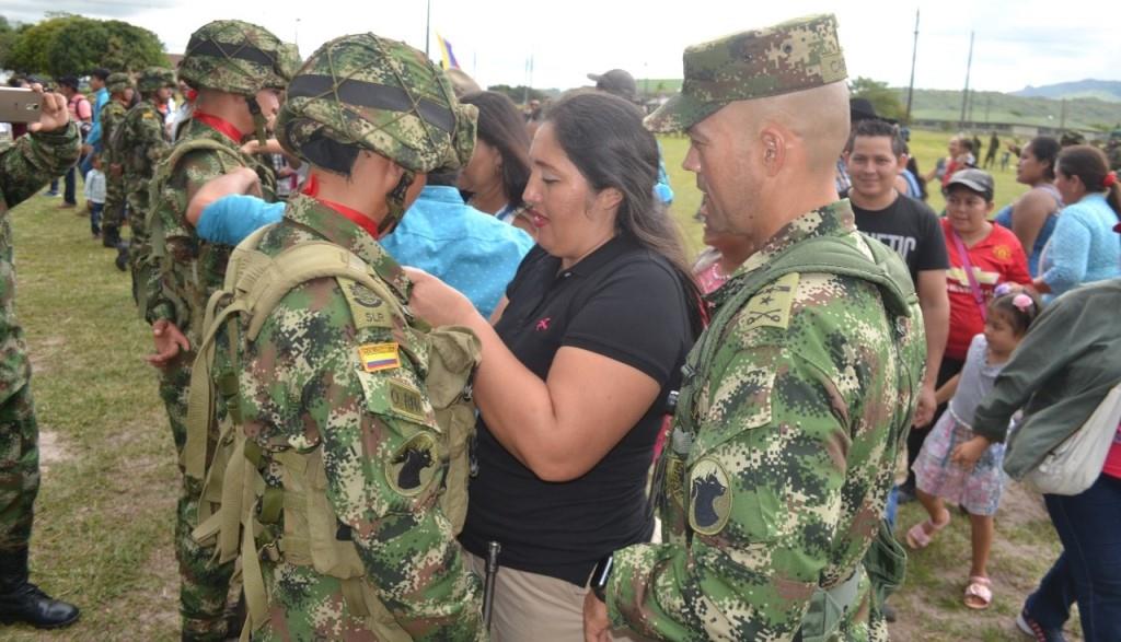 En Yopal y Tauramena juraron a la bandera 285 soldados del Ejército Nacional