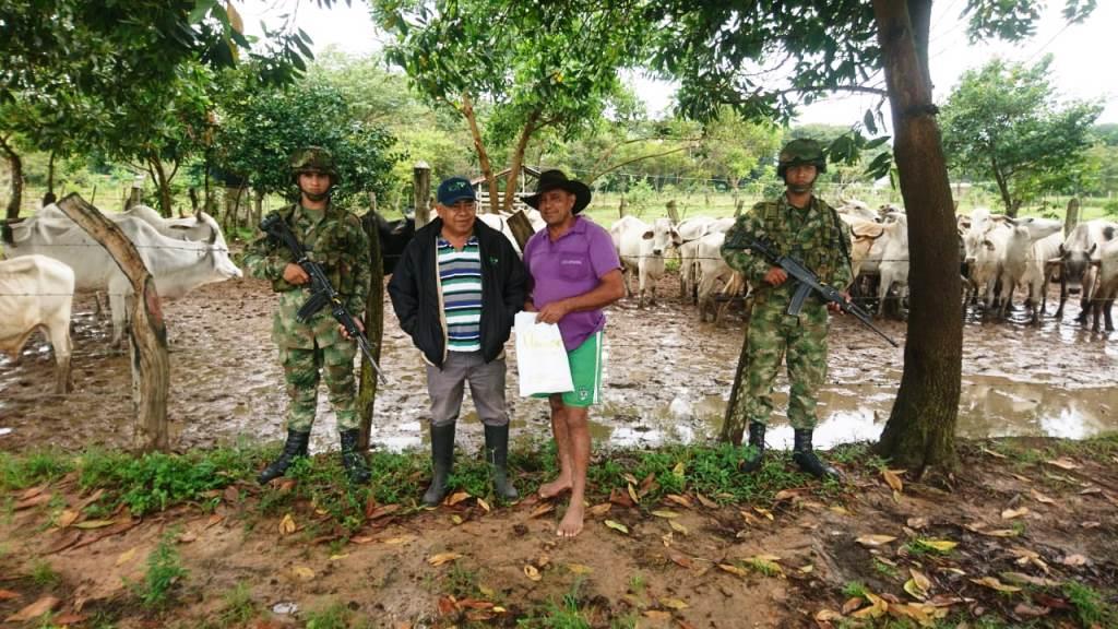 Más de 40 millones de pesos en material de contrabando fue incautado en Arauca