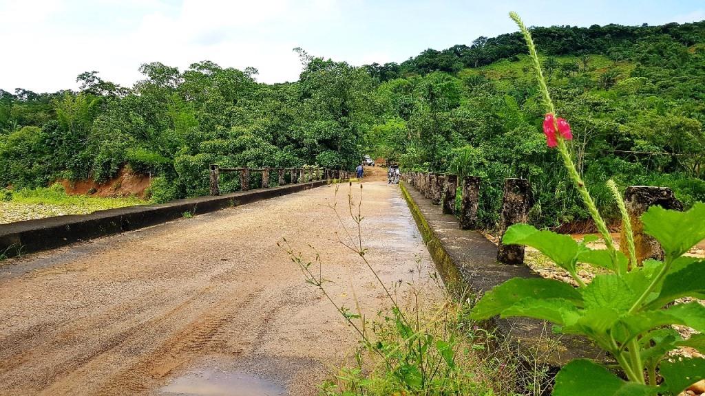 Con esfuerzos entre autoridades y comunidad se realizarán trabajos de protección en el puente La Curuché en Támara