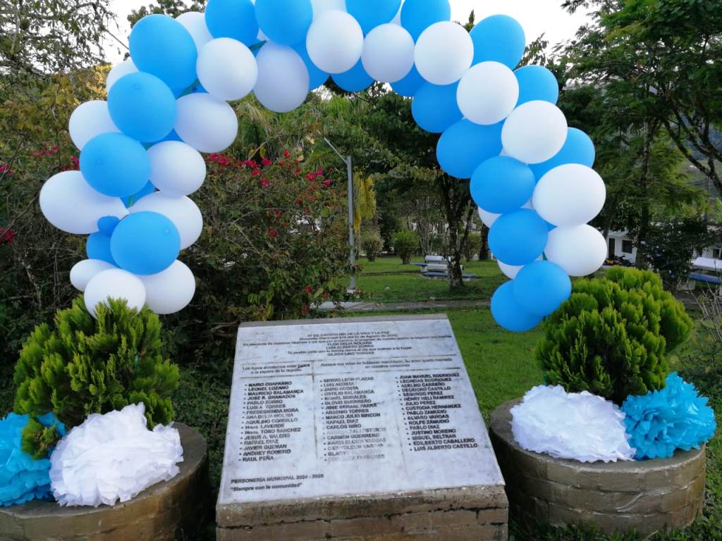 En Chámeza se conmemoró el día por las víctimas de desaparición forzada