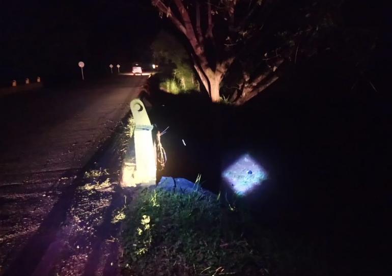 Una persona muerta y una herida en accidente de tránsito sobre la vía marginal del llano