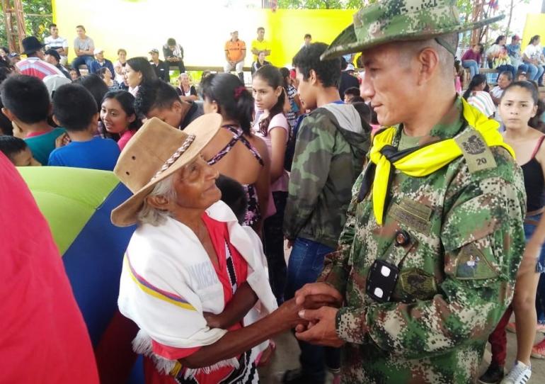 Ejército Nacional compartió con las comunidades en Casanare durante el fin de semana