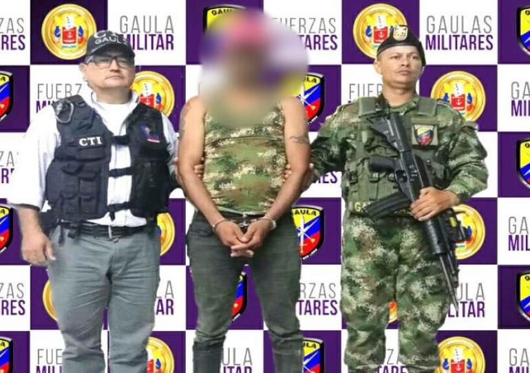 En Trinidad fue capturado alias Morocho sindicado por el delito de extorsión