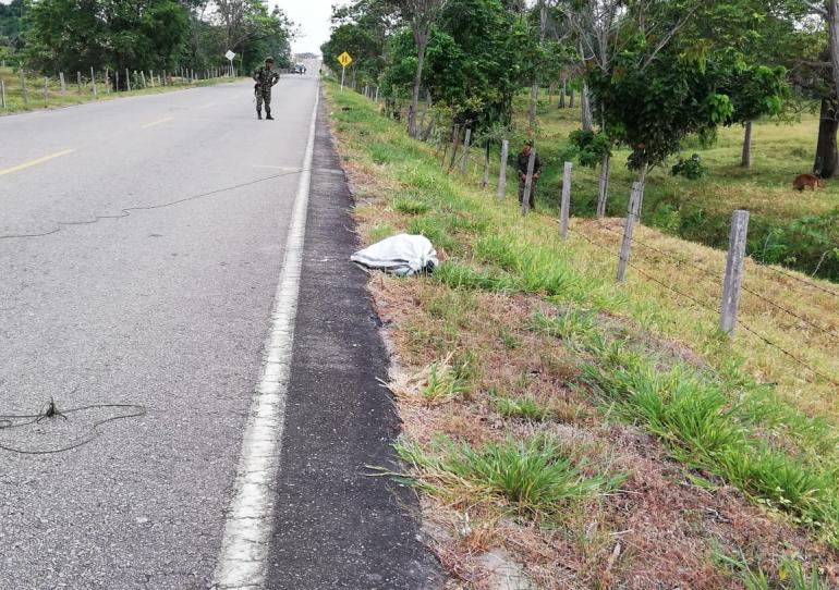 Ejército destruye artefacto explosivo en la vía  que conduce al corregimiento de Corocito en Tame - Arauca