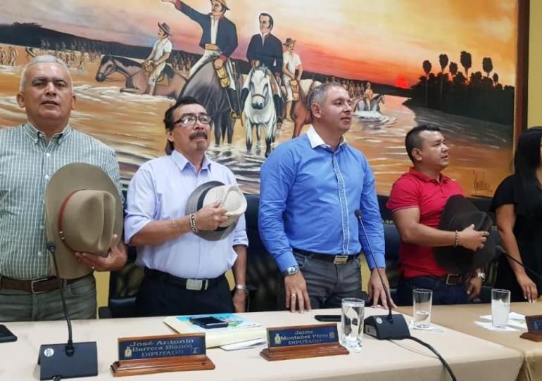 Instalado primer periodo de sesiones ordinarias de 2019 en la Asamblea Departamental