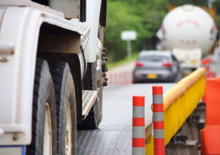 Por temporada arrocera se inicia el pesaje de vehículos de carga que transiten vacíos en la vía Yopal - Aguazul