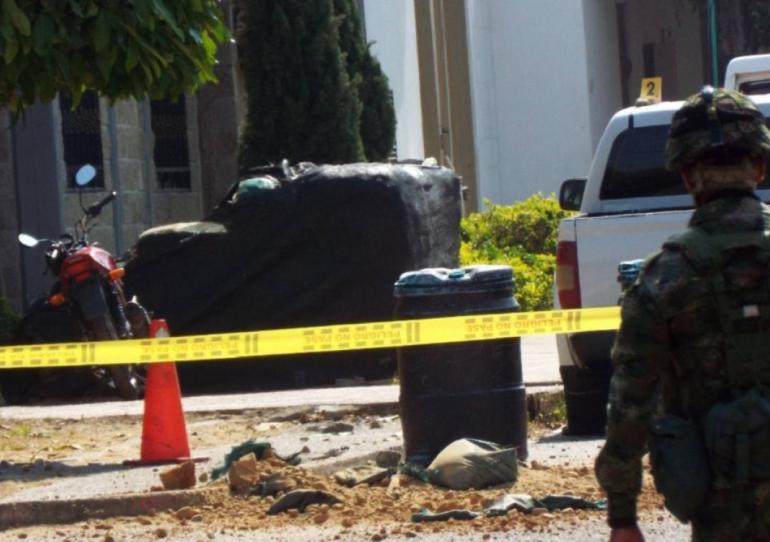Batallón del Ejército en Fortúl fue atacado con explosivos la tarde de este miércoles