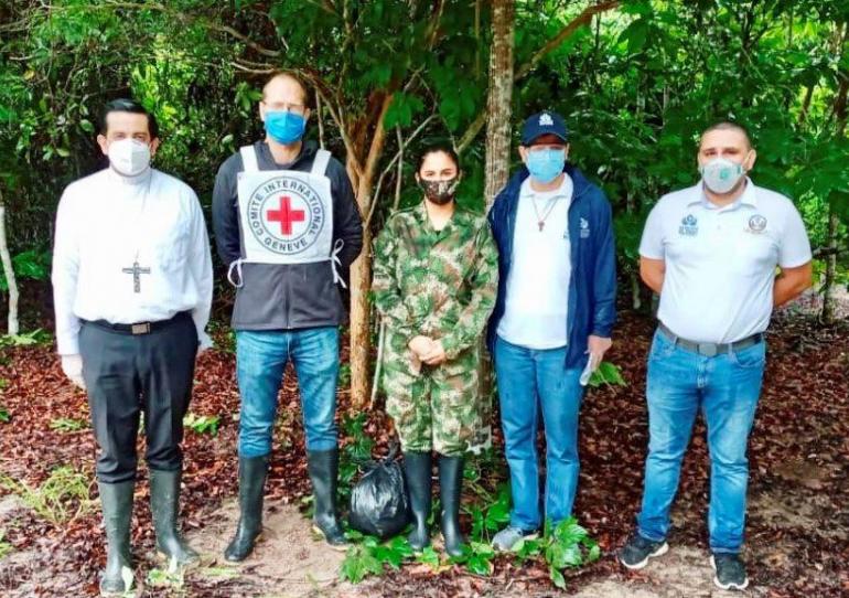 El ELN liberó en Arauca a la Cabo del Ejército Nubia Alejandra López Correa